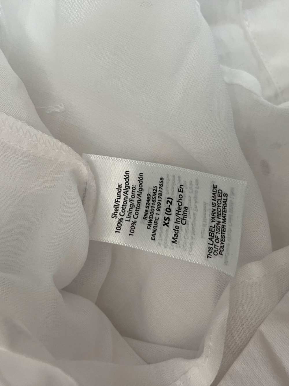 Free Assembly Eyelet dress ! Size XS ! Never been worn! NWT! Adorable ! - Picture 4 of 5